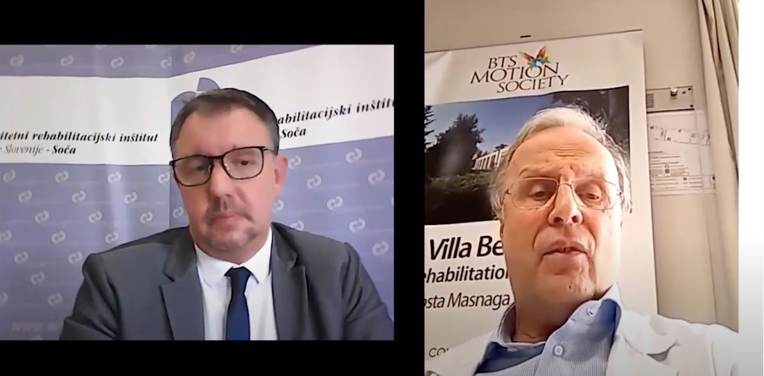Webinar "Meet the expert" - prof. Molteni and Dr. Grabljevec discussing approach to multifocal spasticity in two patients